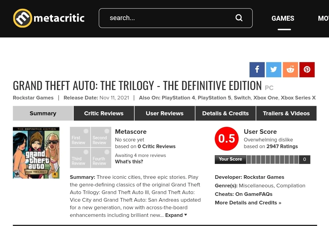 Gta 5 pc metacritic фото 77